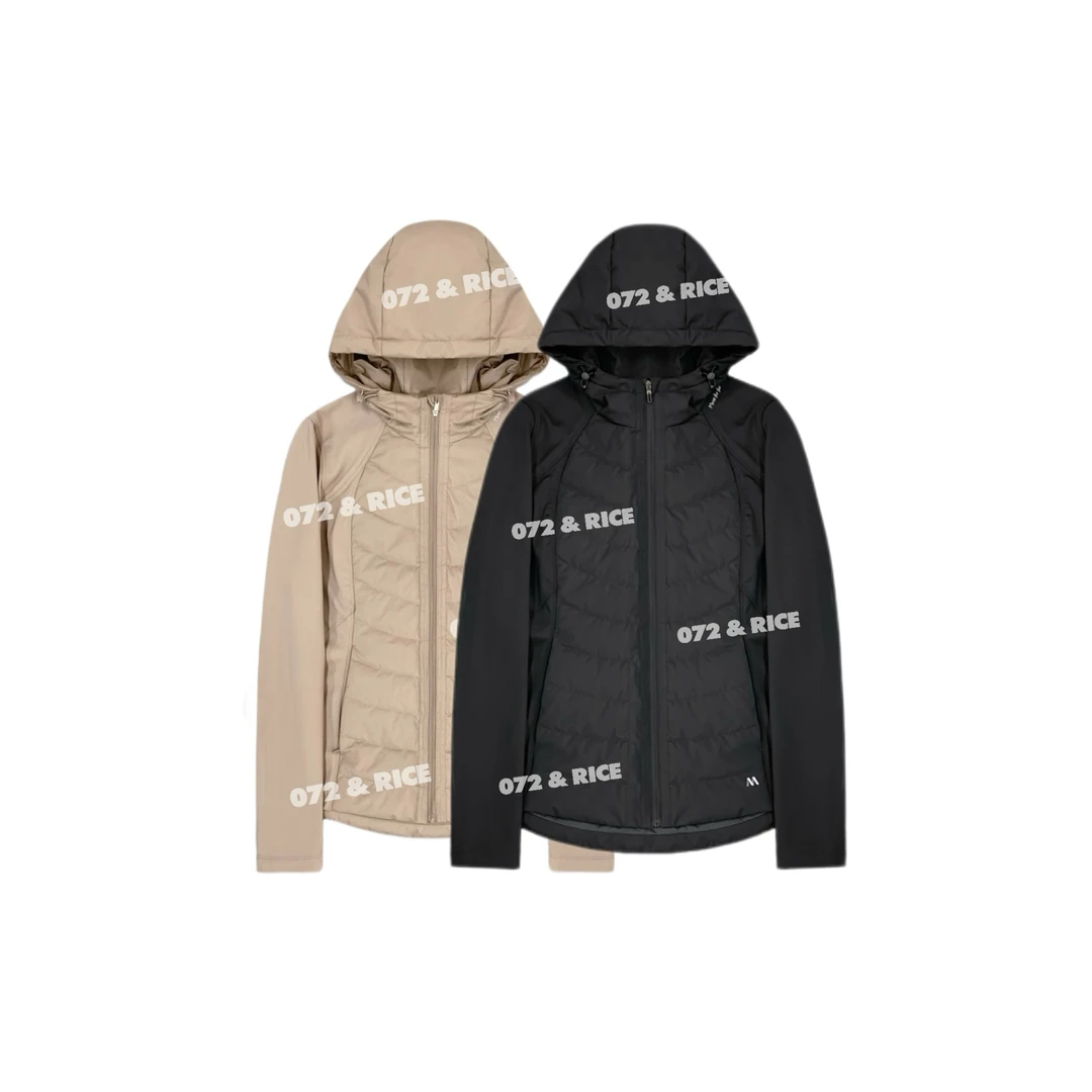 072 & RICE【排骨精】秋冬休闲拉链长袖鹅绒服 A-JC063