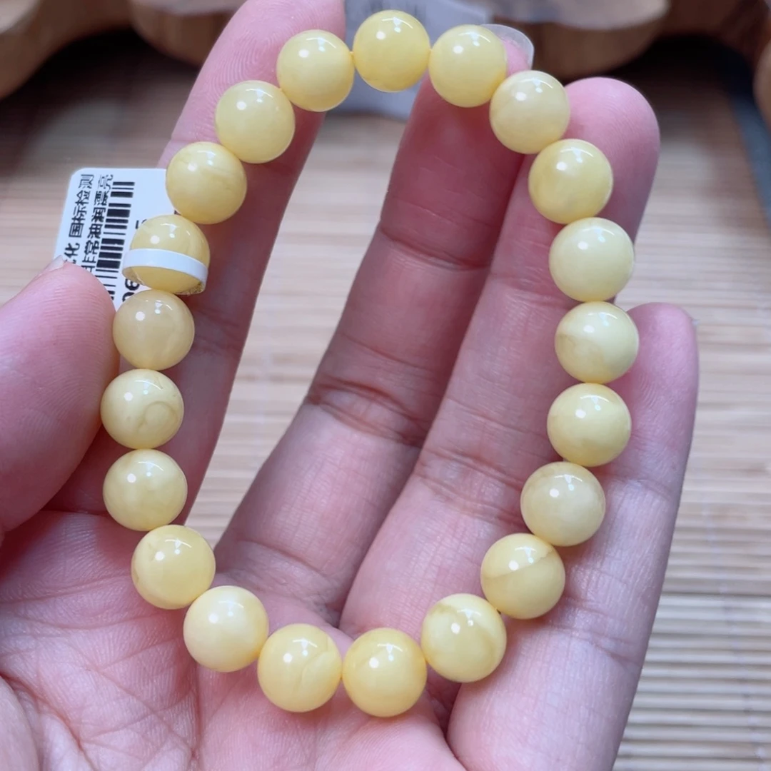蜜蜡未镶嵌手串蜜蜡