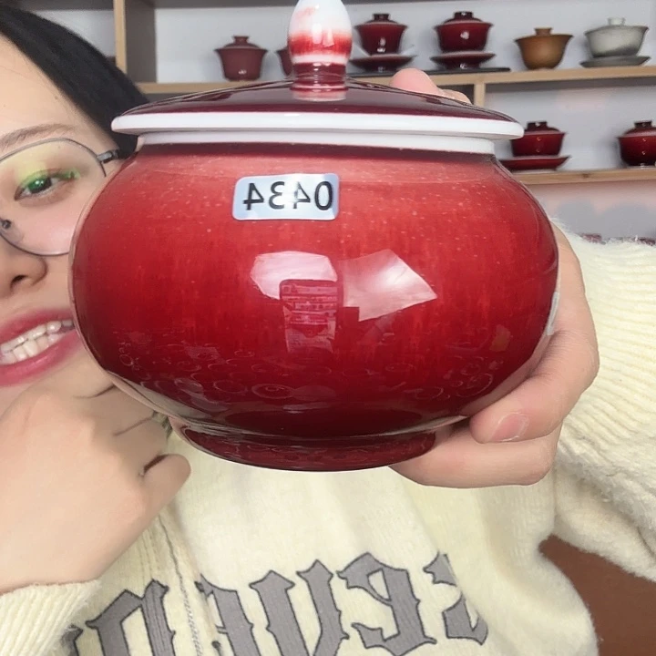 瓷片景德镇郎红陶瓷