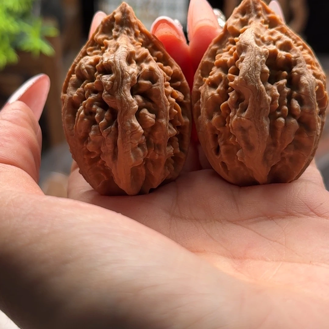 文玩核桃把件关东木子楸百核75