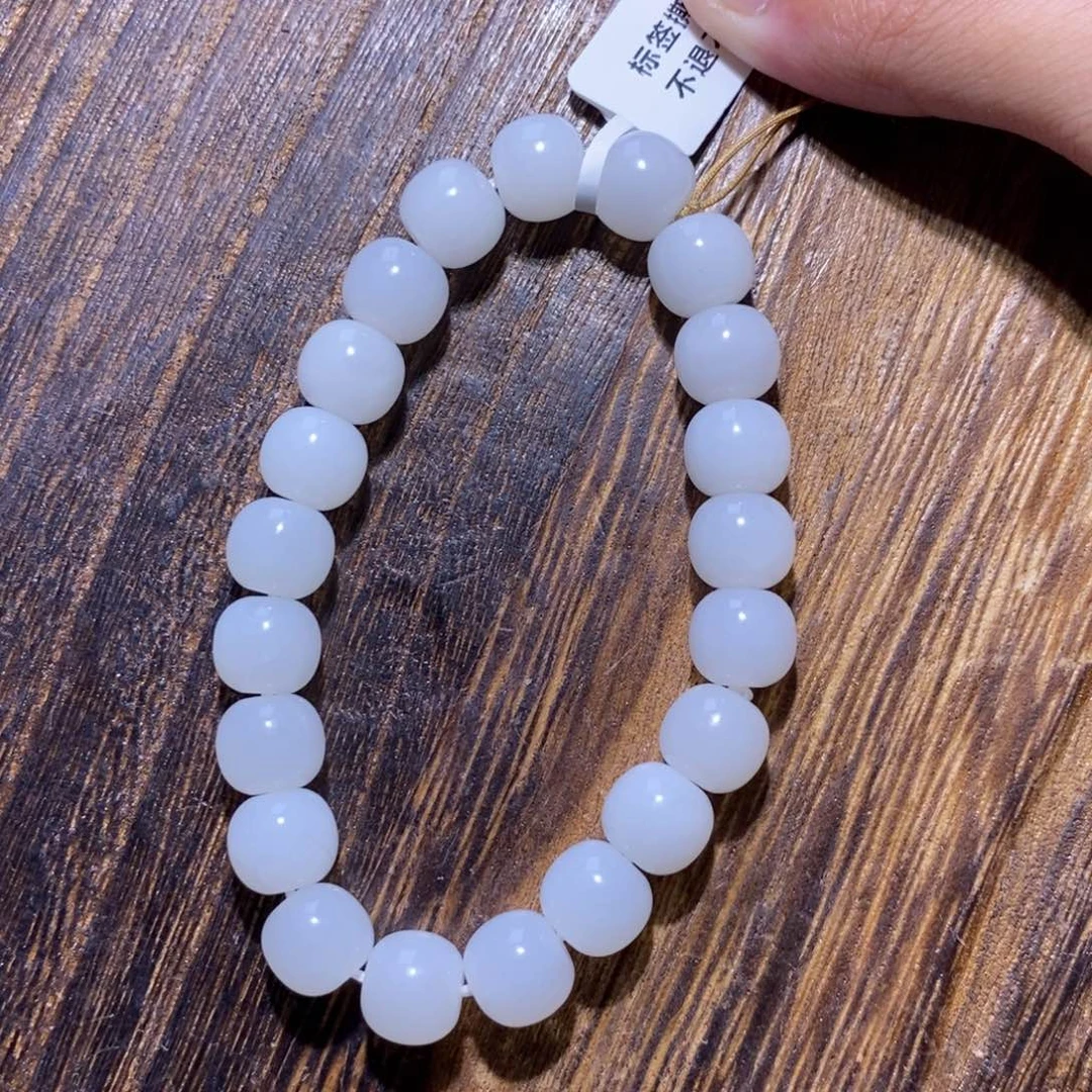 和田玉未镶嵌手链10mm老型福利款