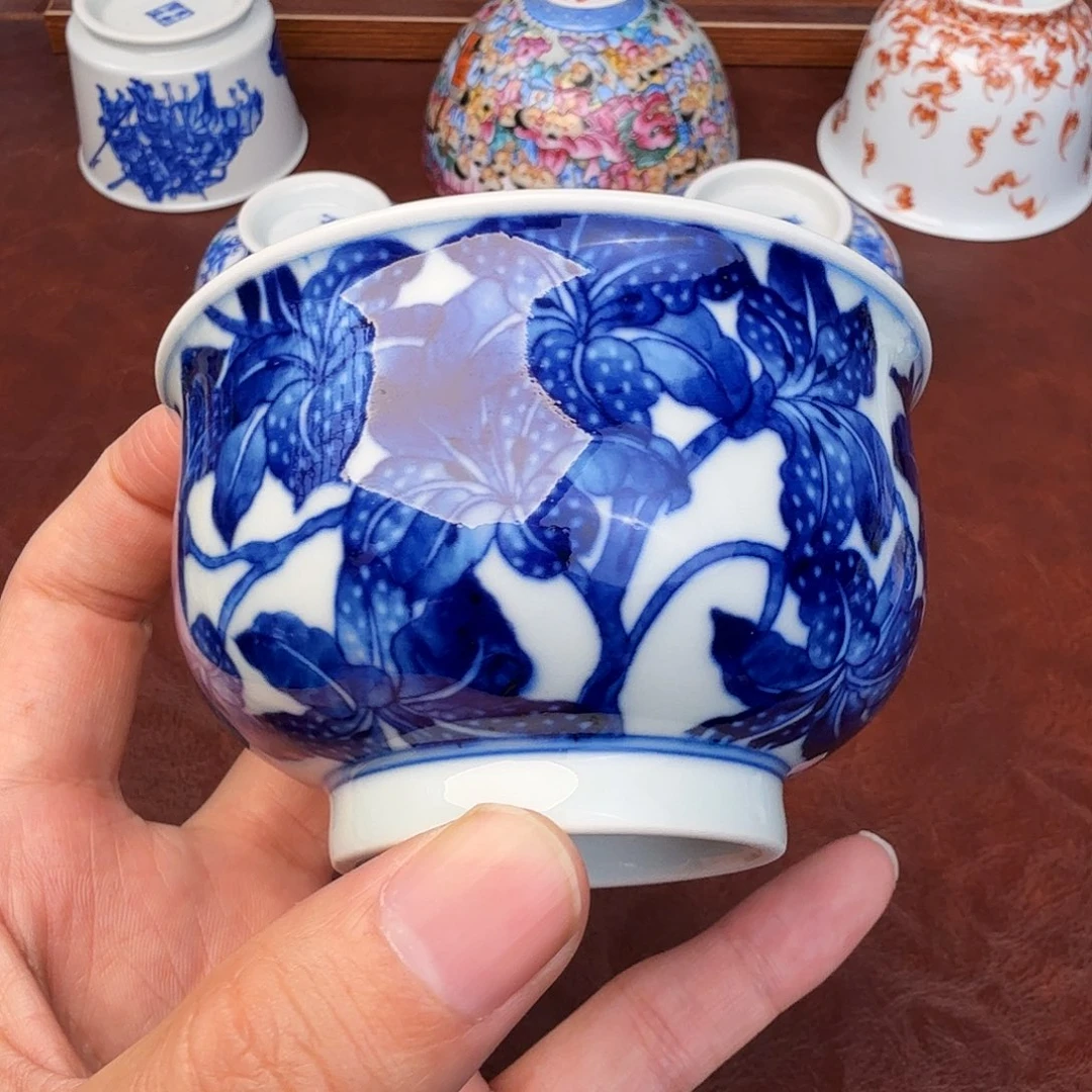 春***1陶现代景德镇全手全手绘陶瓷