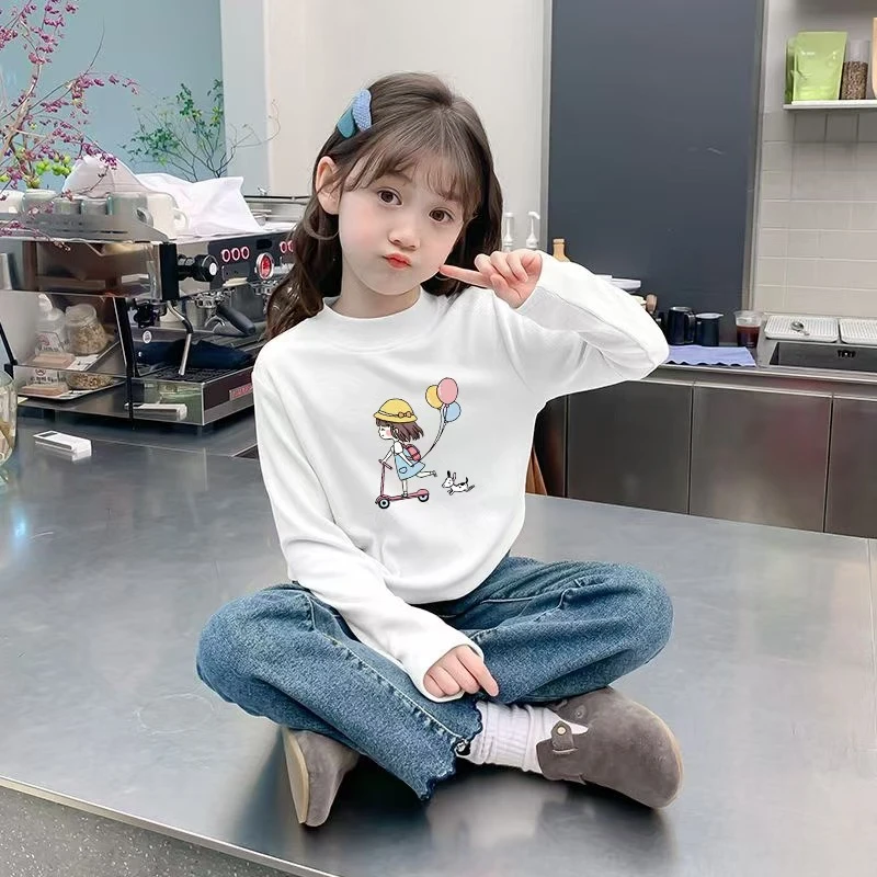 休闲女童打底衫