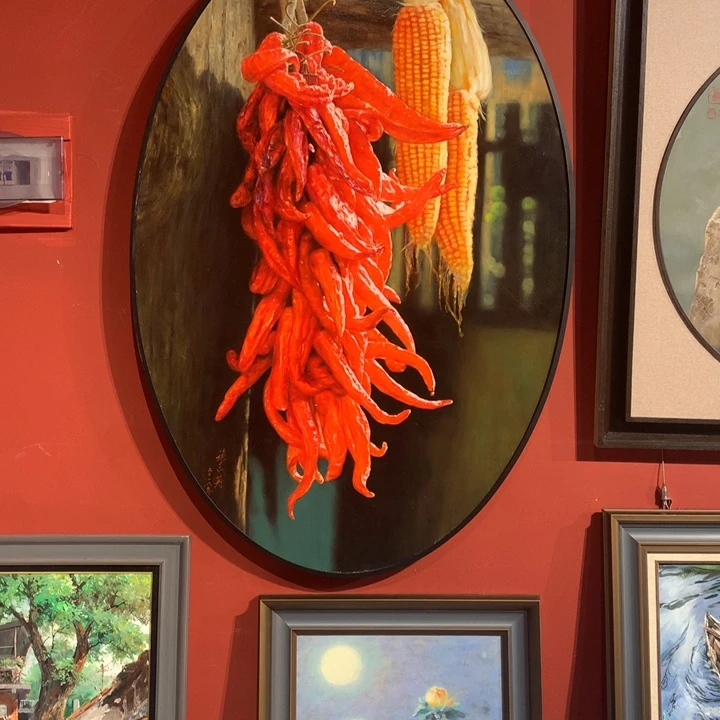 油画艺术家油画作品