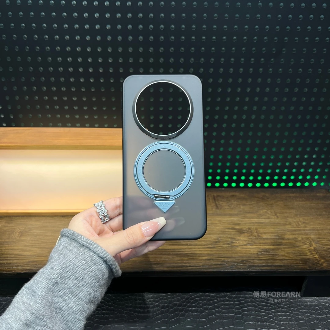 适用于华为mate80promax手机壳mate80pro保护套支架磁吸支点超薄