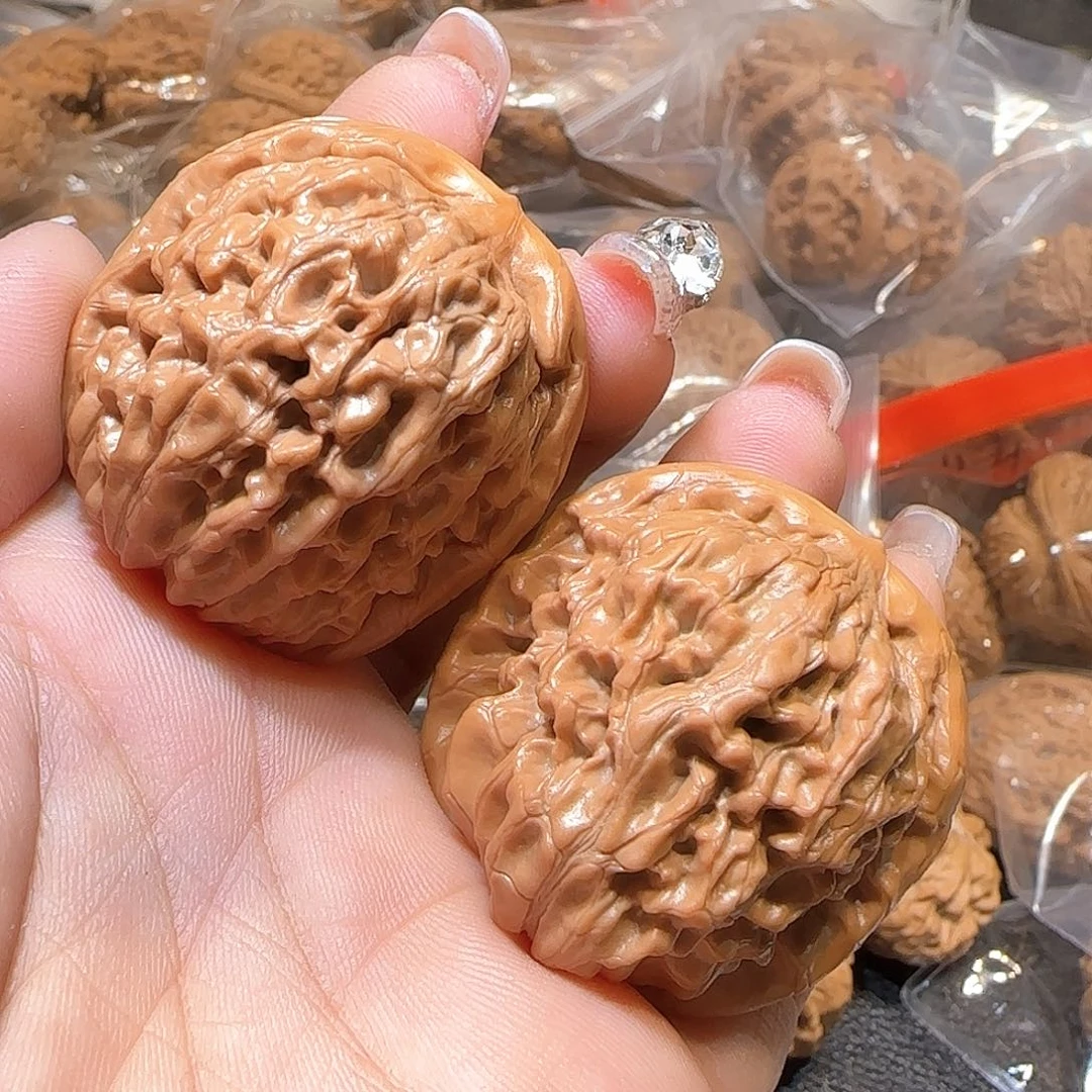 文玩核桃吊坠全**舅38莲花