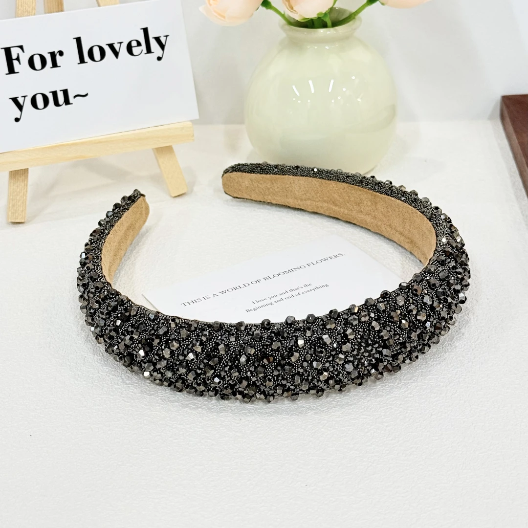 FS-84满天星超闪满钻高颅顶时尚高级感发箍