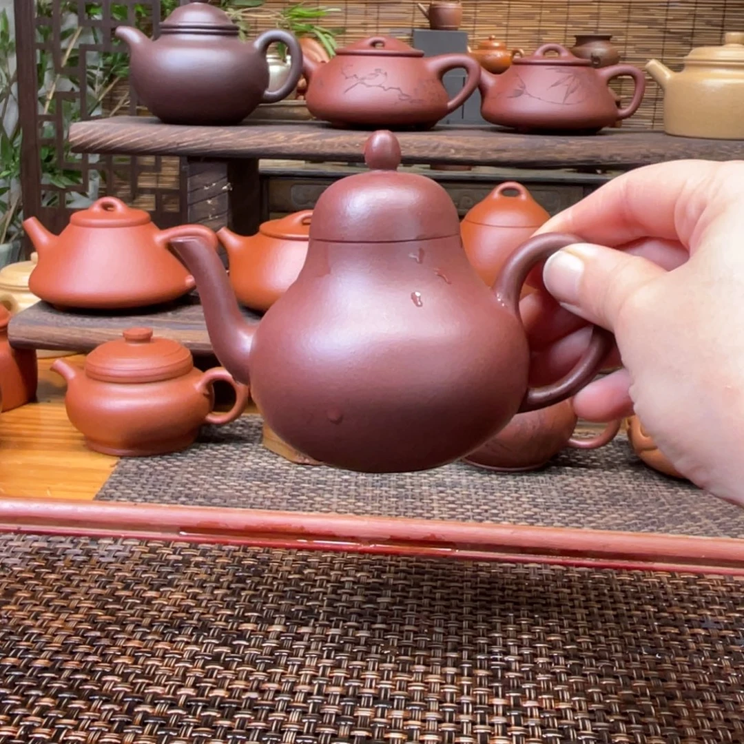 茶壶紫砂宜兴原矿紫砂手工制170
