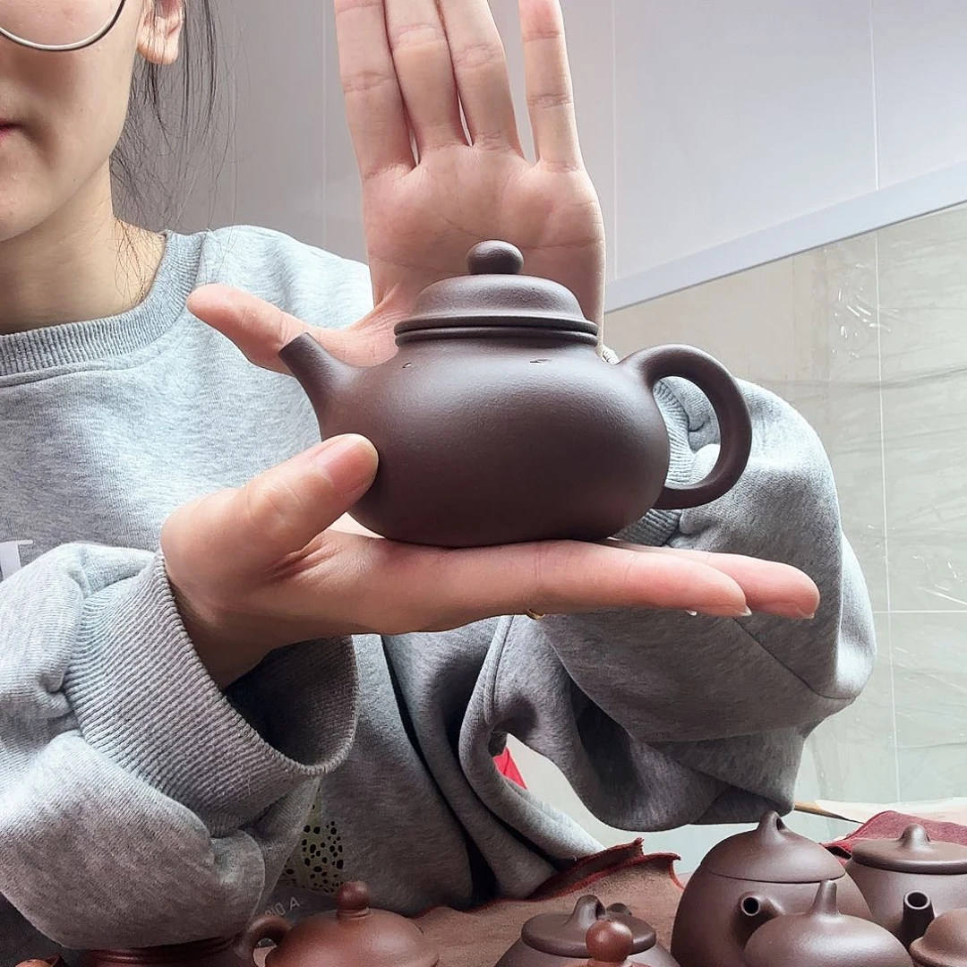 紫砂茶壶一**墨容天瑕疵