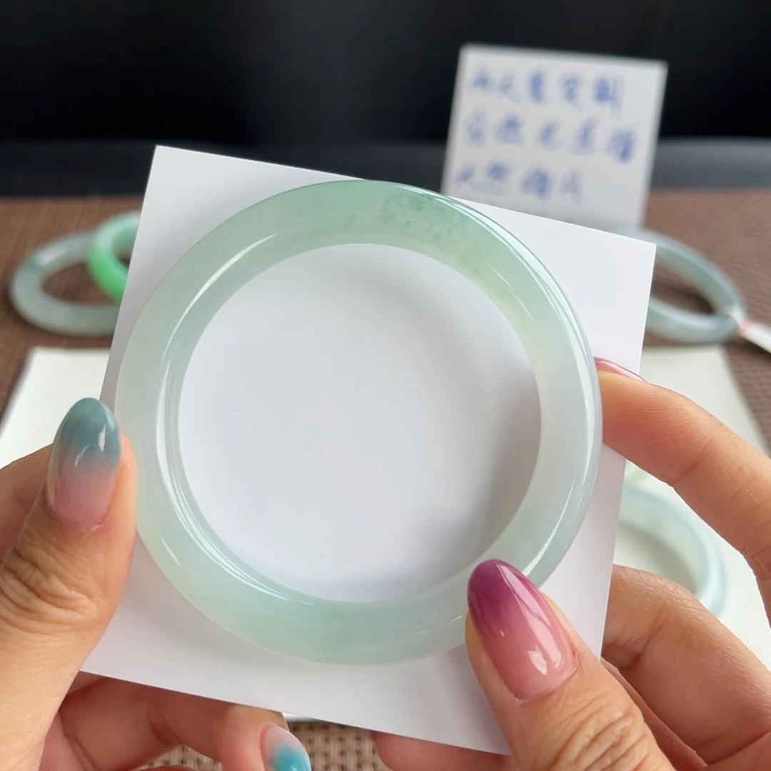 翡翠未镶嵌手镯19号 58.7