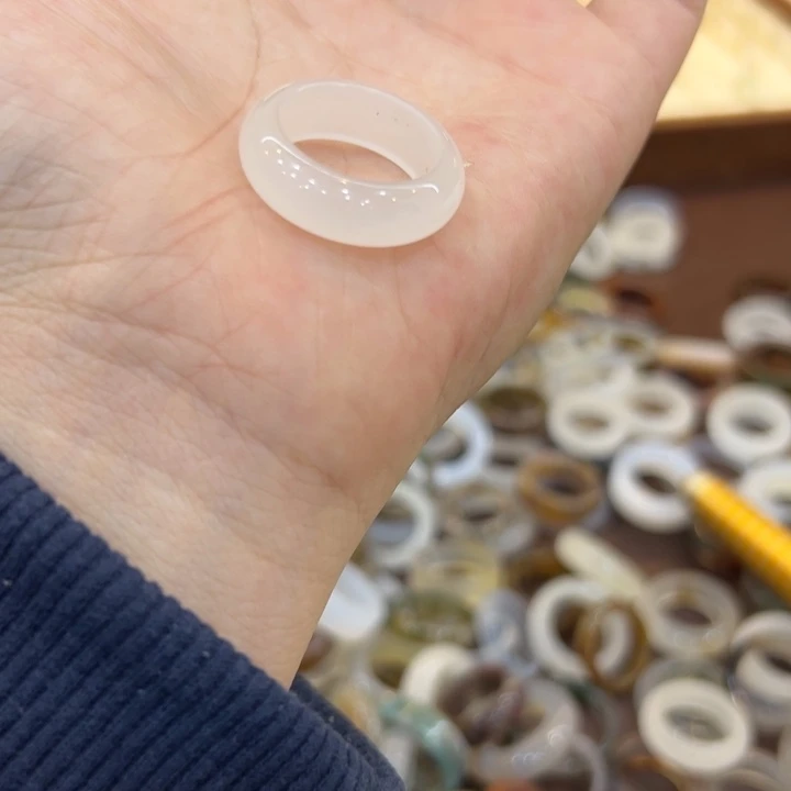 玛瑙/玉髓合金戒指172港16