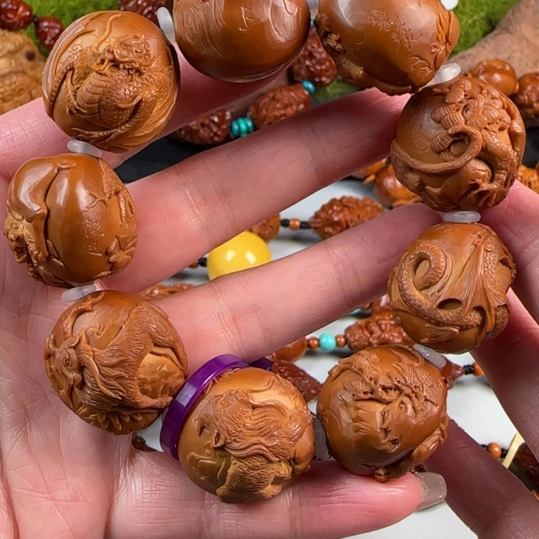 橄榄核手串/手链山海经手串