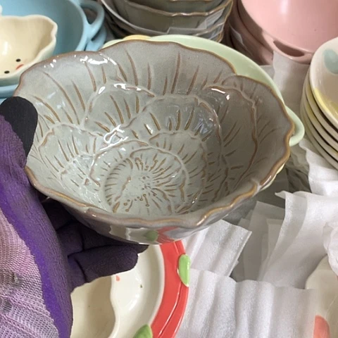 盘陶瓷制品满25拼单发货默认微瑕