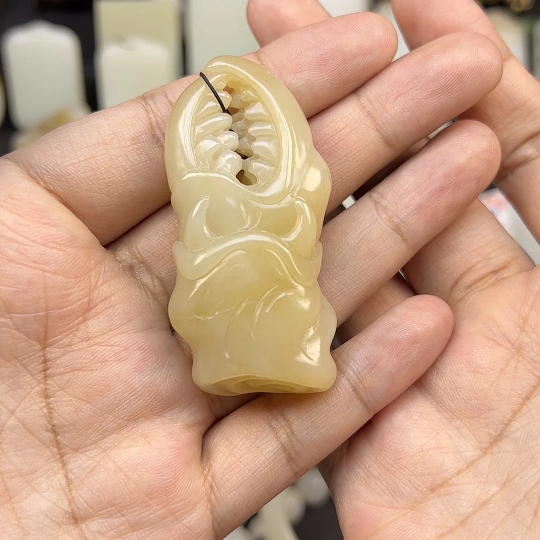 和田玉把件未镶嵌