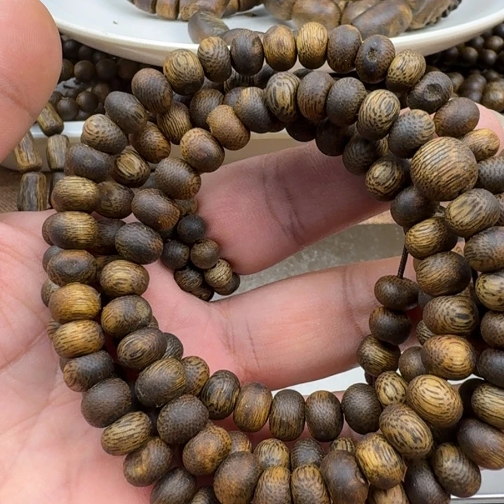 道***道沉香手串张勺子手串25克加