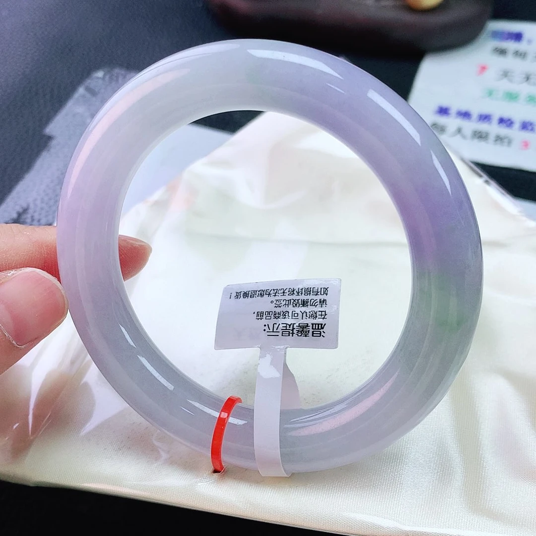 翡翠手镯未镶嵌58胖
