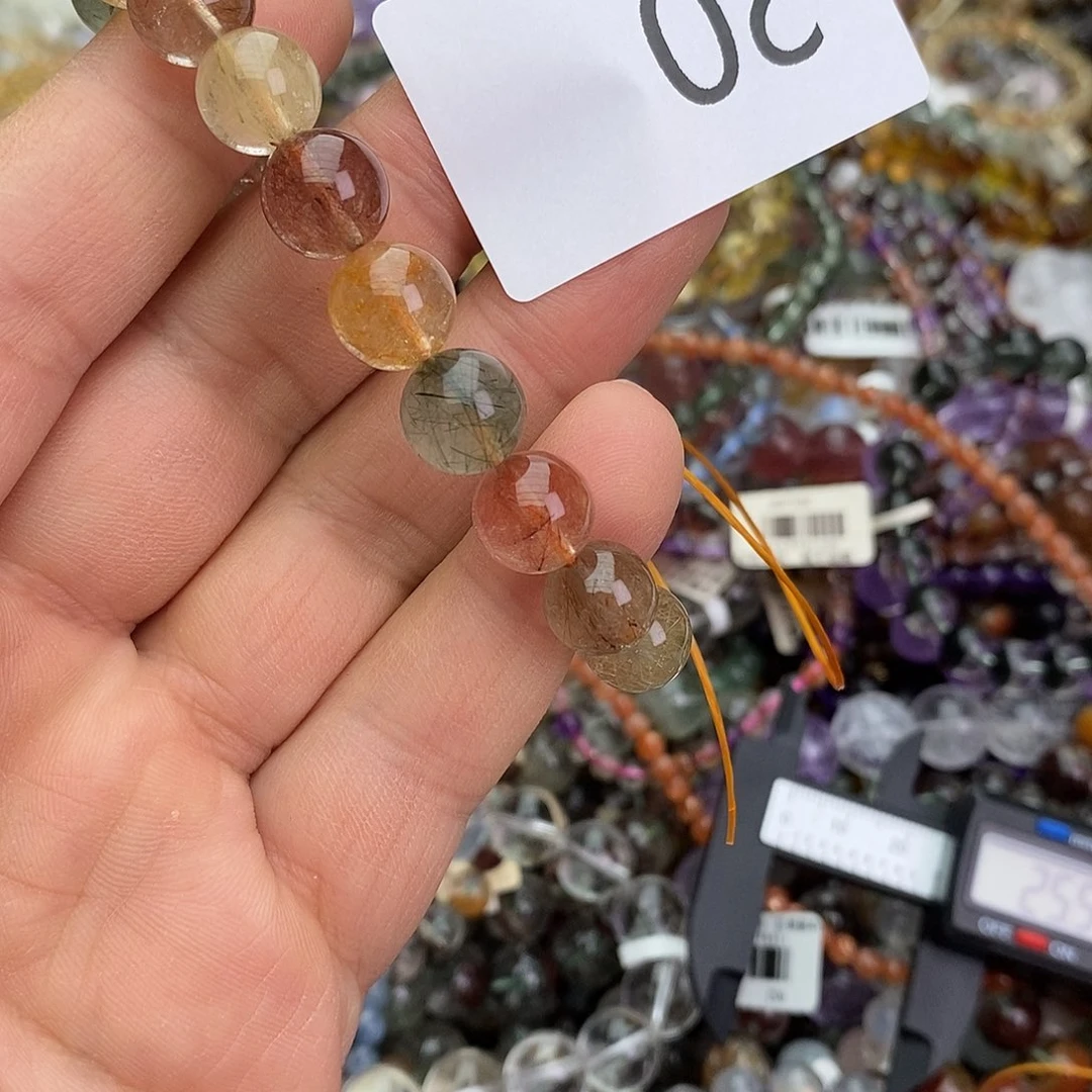 水晶未镶嵌手链手链