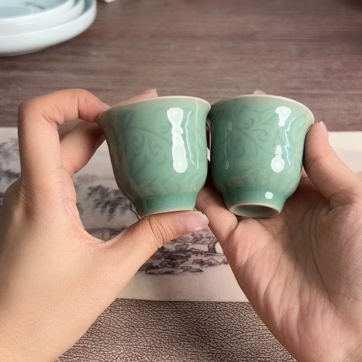 小米茶器龙泉青瓷