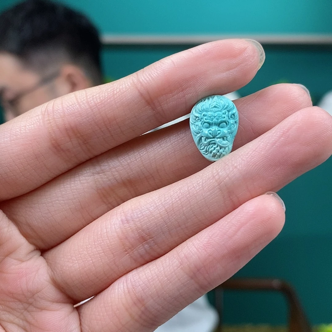 未镶嵌绿松石珠宝奇石