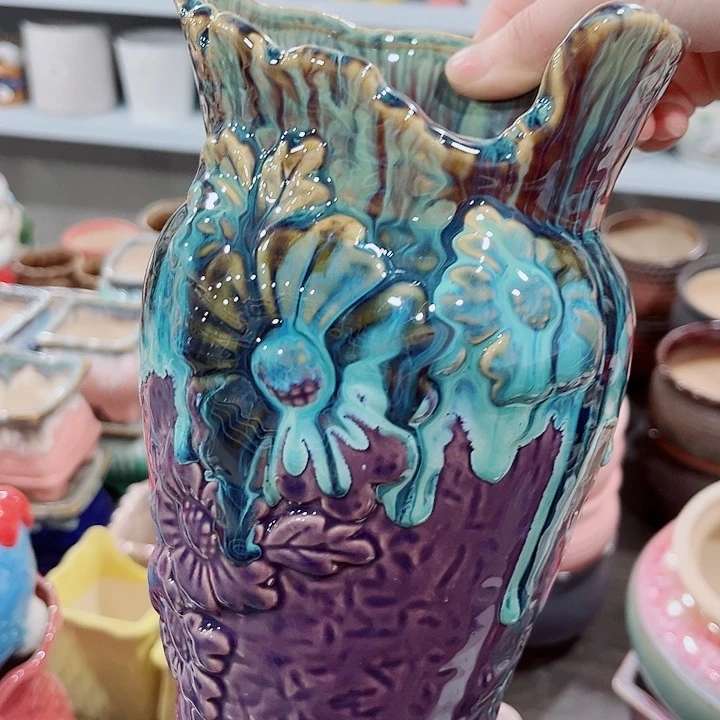 多肉陶瓷花盆满10元包邮