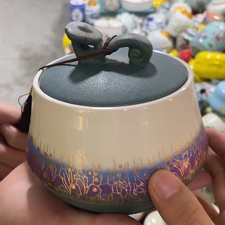 陶瓷罐茶叶罐密封罐