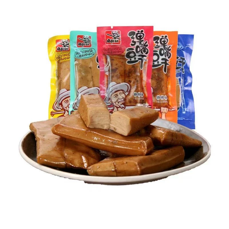 【团单】好吃的弹嘴豆干香辣卤味