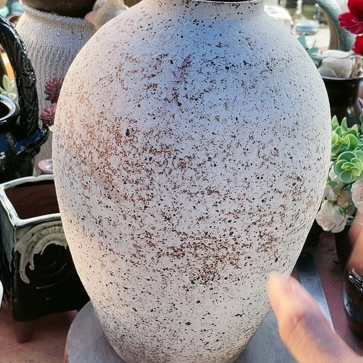 紫砂花盆11.37花盆瑕疵无孔