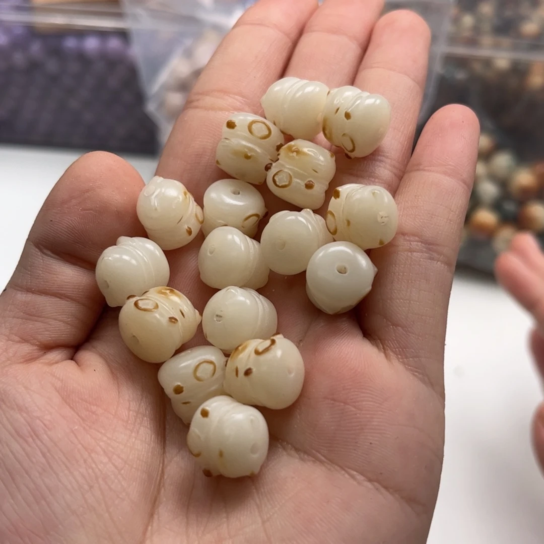 【闪购商品】白玉菩提吊坠z/12 20+5招财猫微瑕不售后