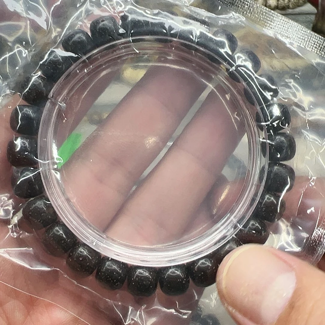 星月菩提手串78傲世黑星月菩提单圈0.9