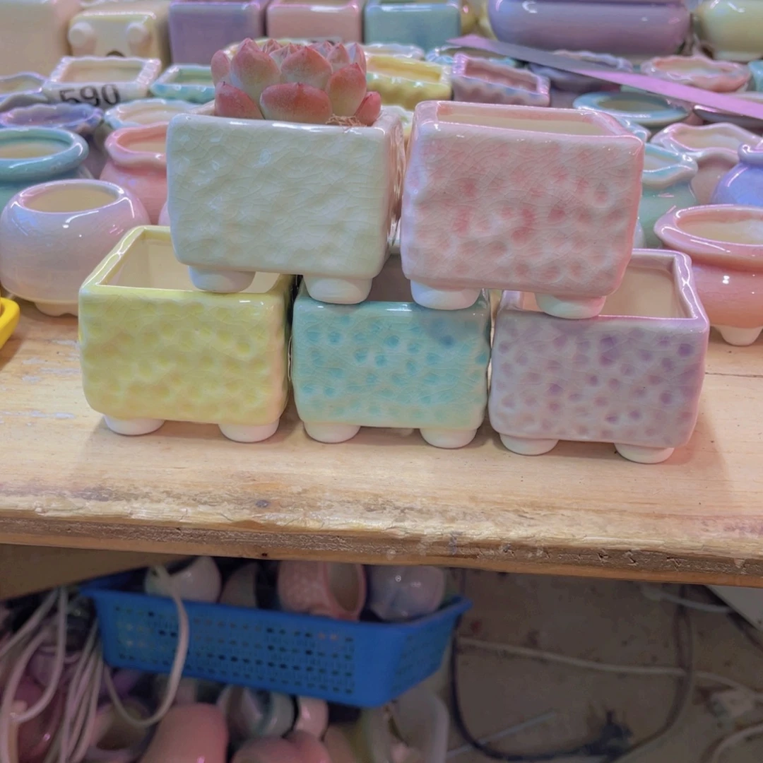 陶瓷花盆当场凑满12包邮