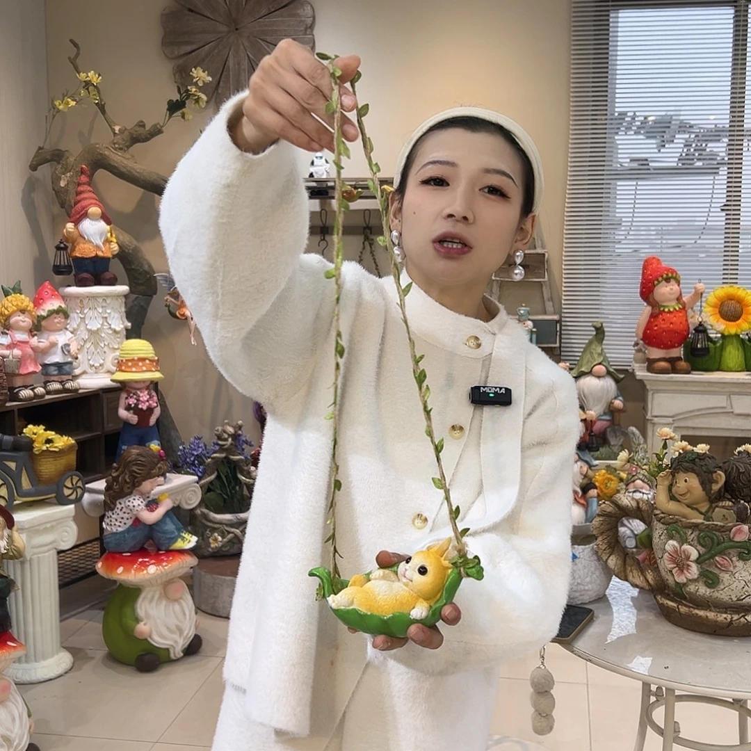 花园摆件红红火火