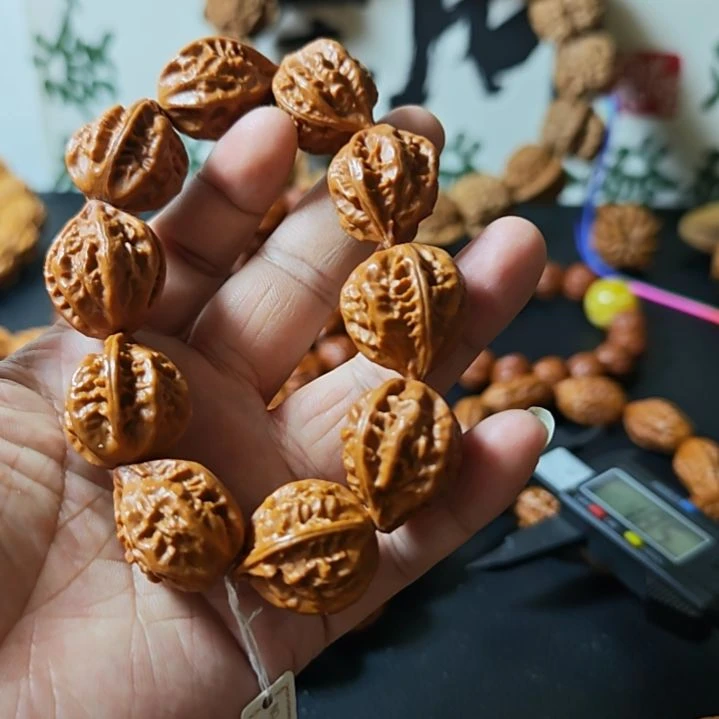 文玩核桃手串深纹龙脊手串