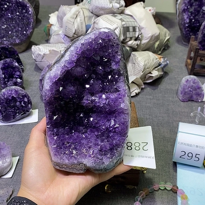 未镶嵌珠宝半成品紫晶