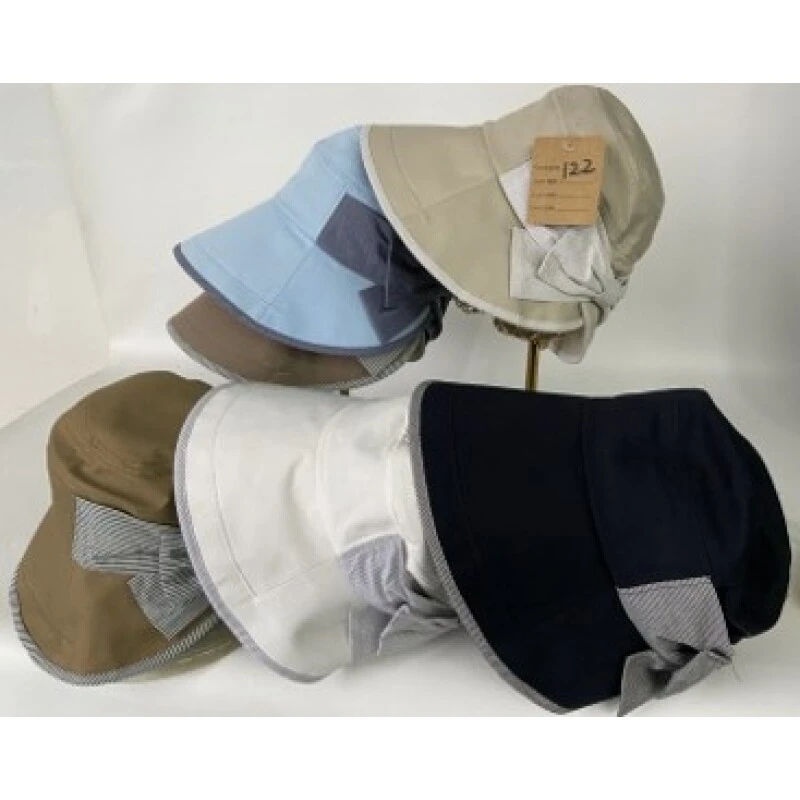 739#侧面蝴蝶结马术帽子