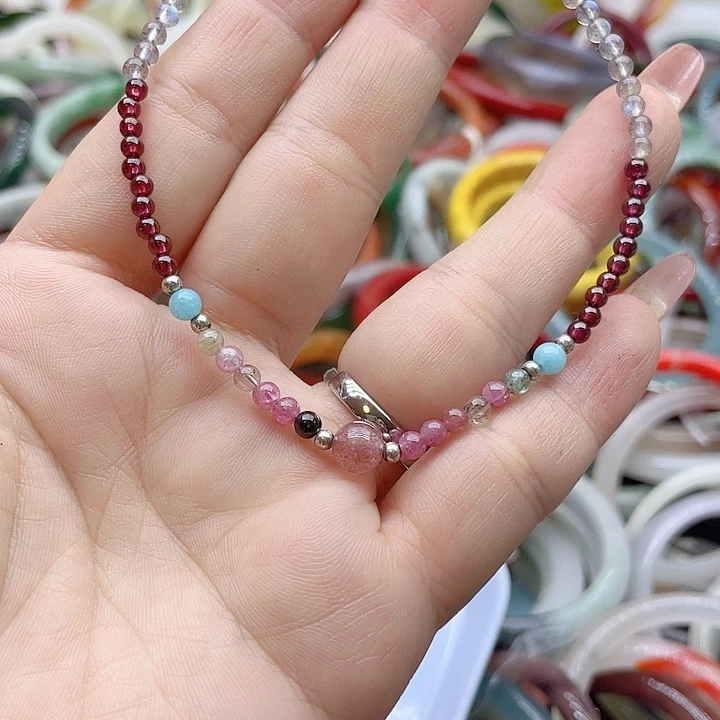 玛瑙/玉髓合金手镯