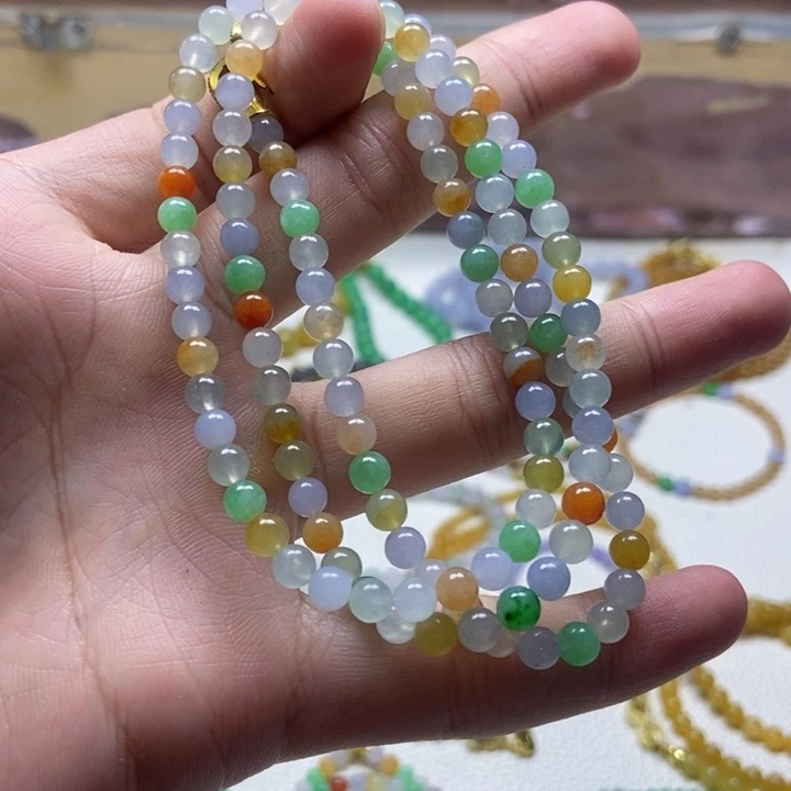 定制翡翠未镶嵌缅甸翡翠A货卡5