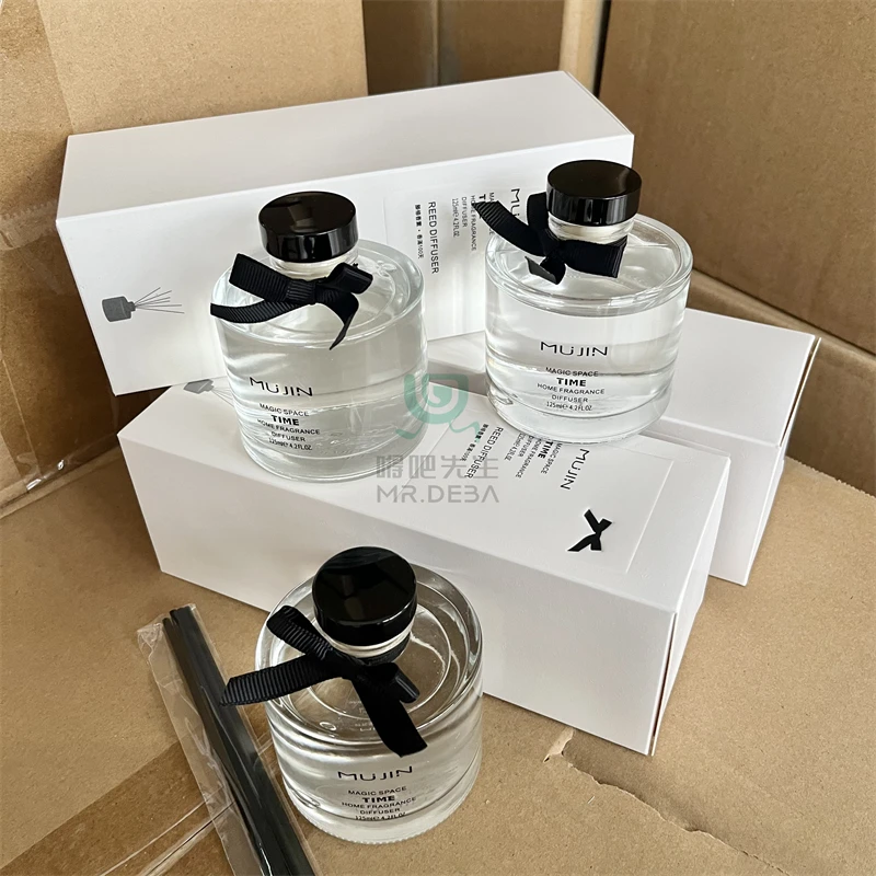 无火香薰家用室内持久香氛精油卧室卫生间房间藤条香薰125ml