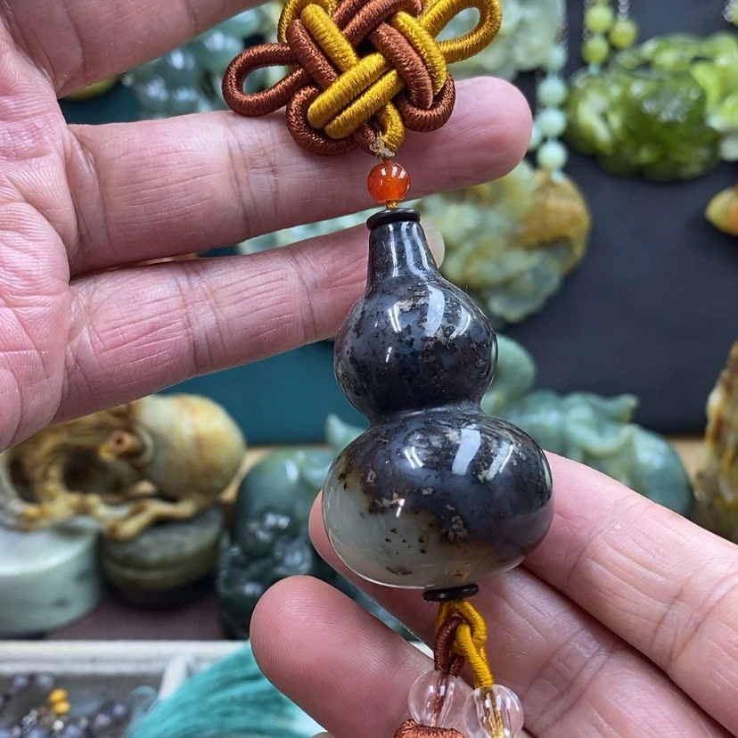 【闪购商品】未镶嵌岫玉车挂