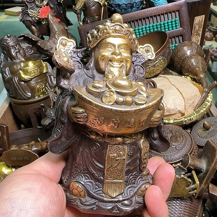 铜器办公室茶室摆件