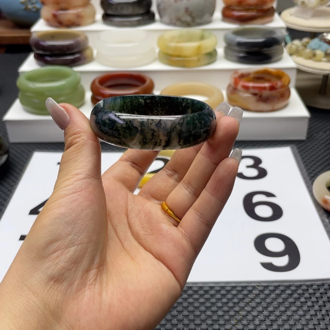 石英质玉手镯未镶嵌浅*