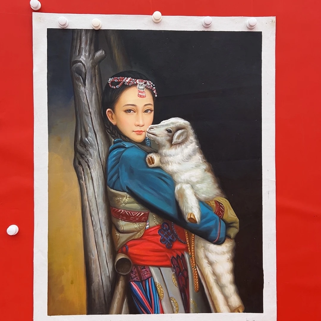 国画二郎展览原作