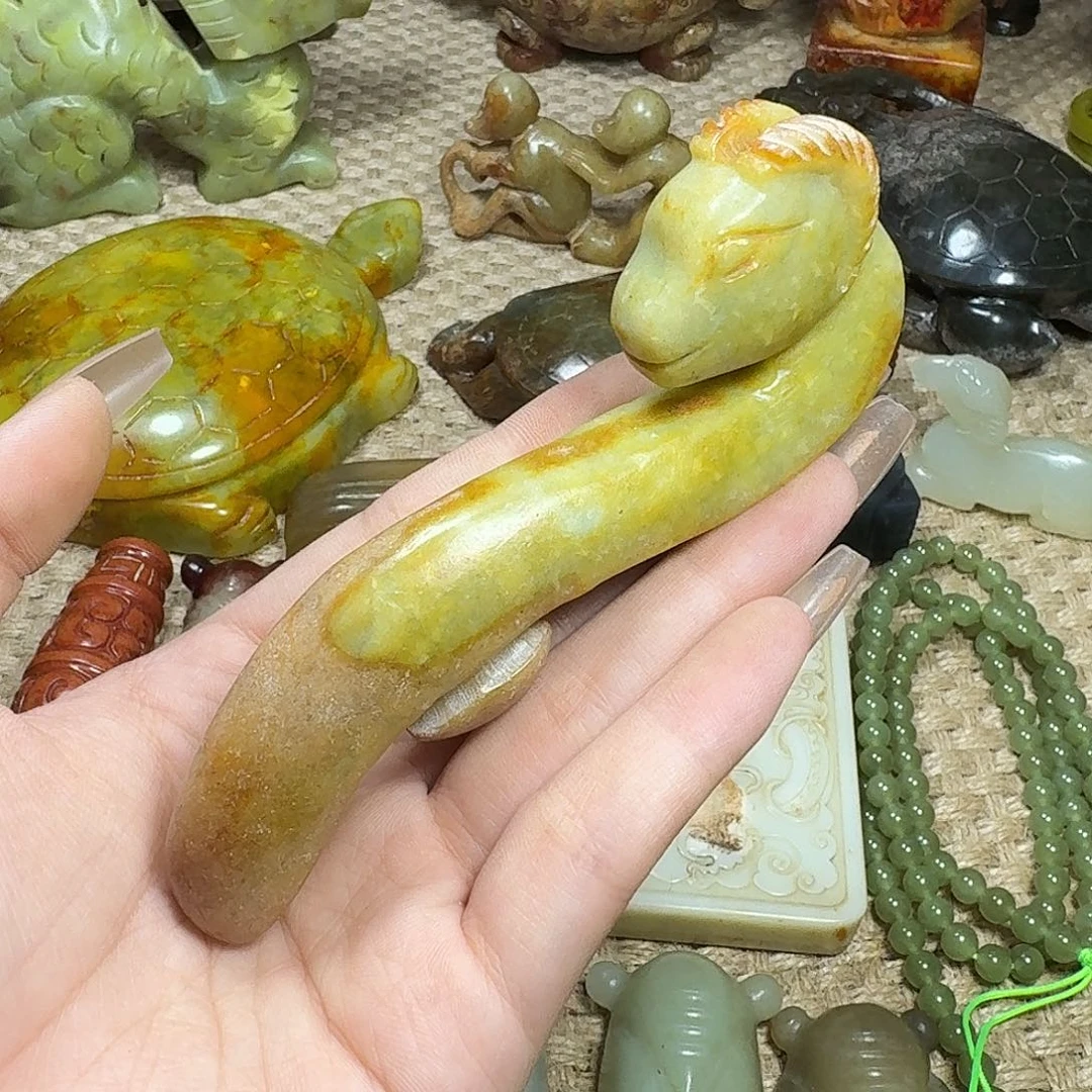 白玉菩提吊坠挂件