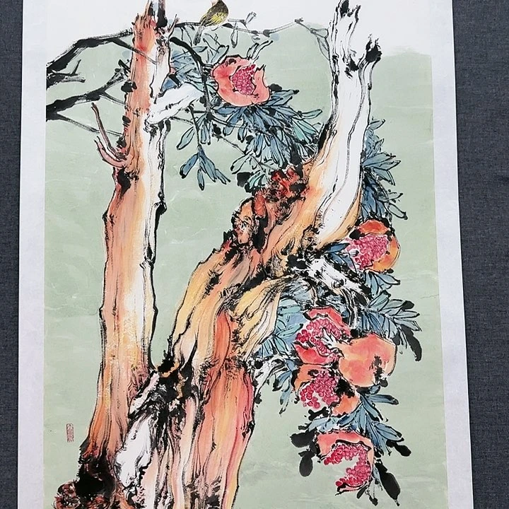 国画书画作品多次