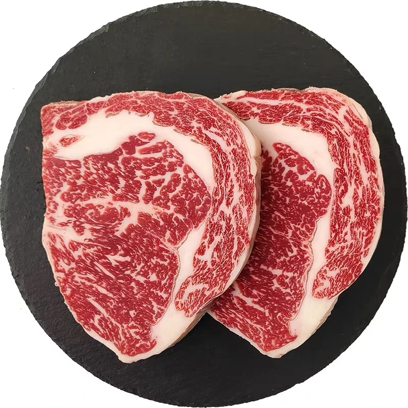 原切牛排澳洲和牛冷冻去骨M9眼肉心原切牛排1000g起定制分切