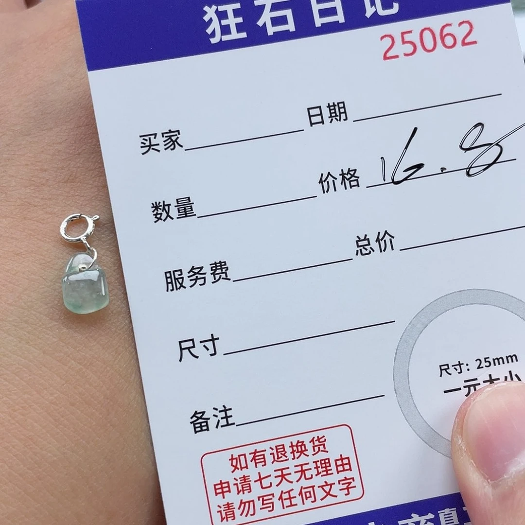 翡翠银S925镶嵌颈饰