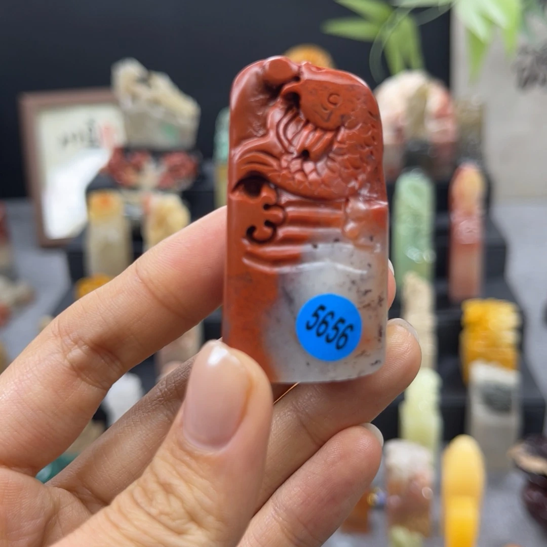 寿山石印石5656。