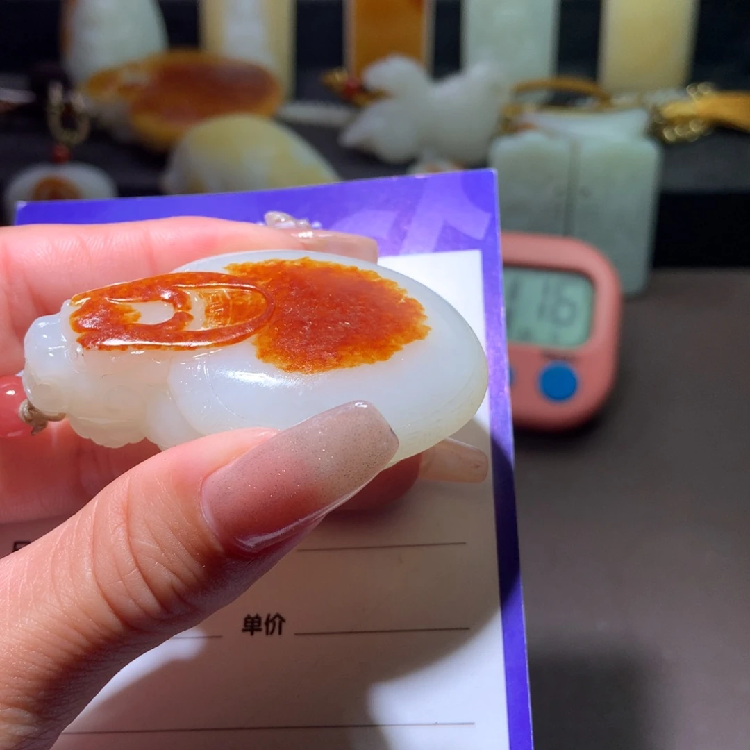 和田玉未镶嵌颈饰也*