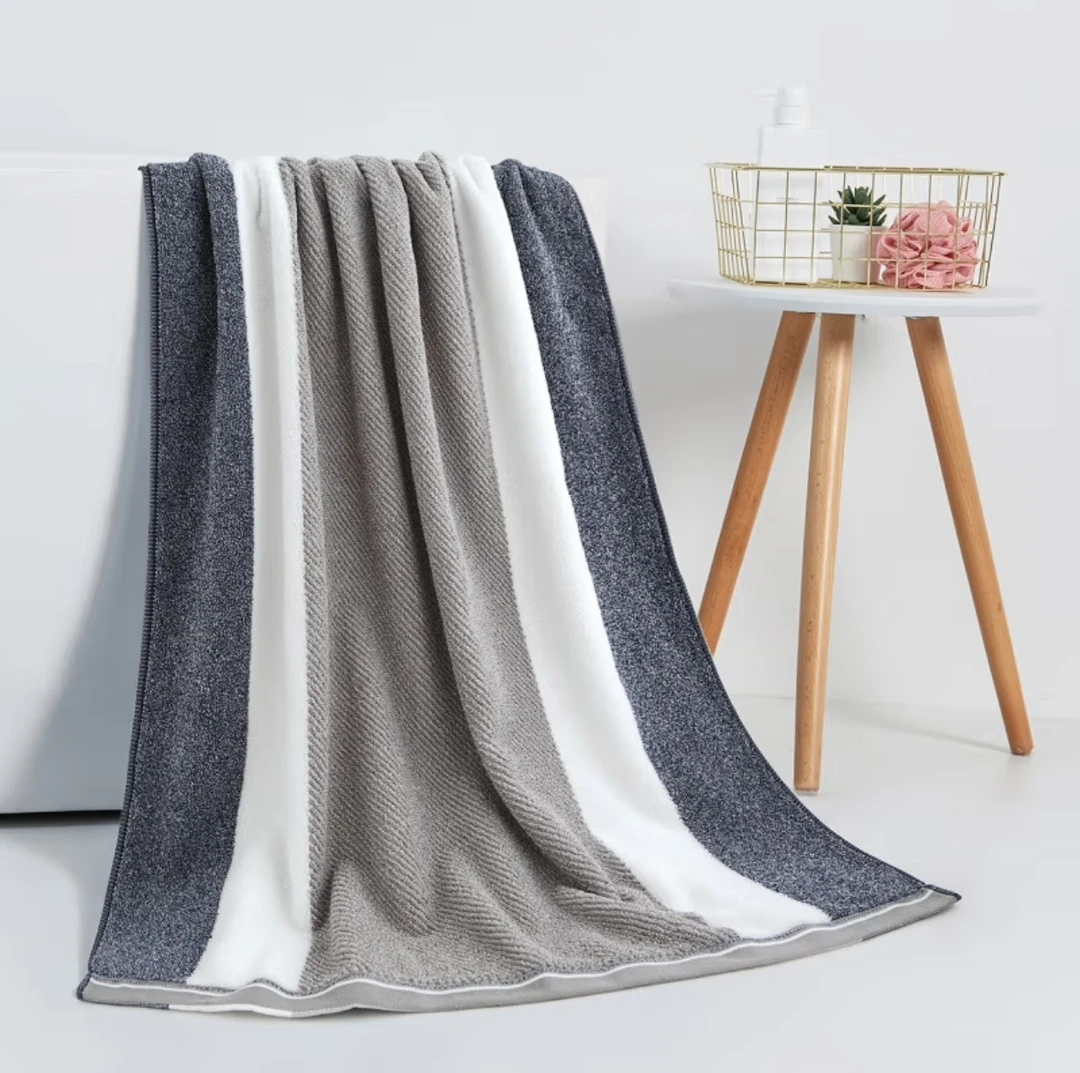 006-门店撤柜纯棉全棉大尺寸浴巾70X140cm