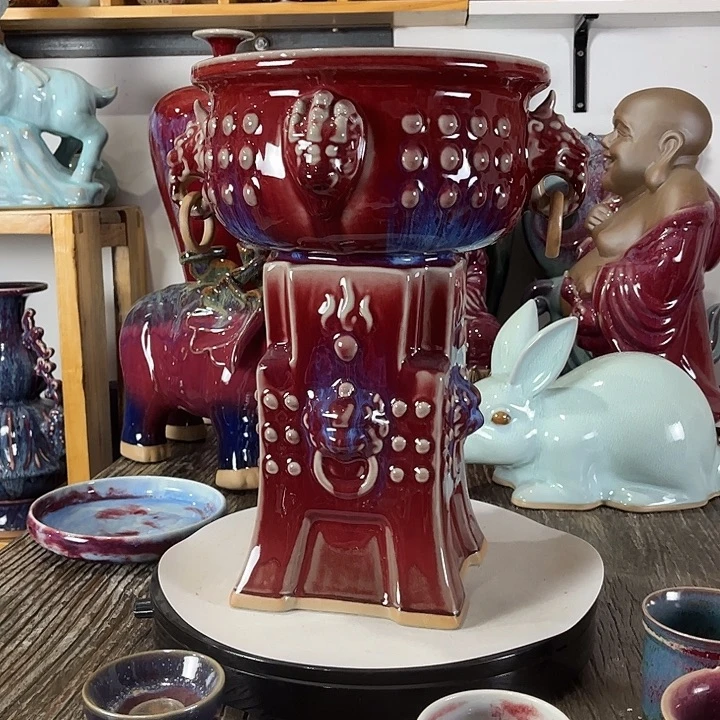 瓷片神垕镇钧瓷艺术