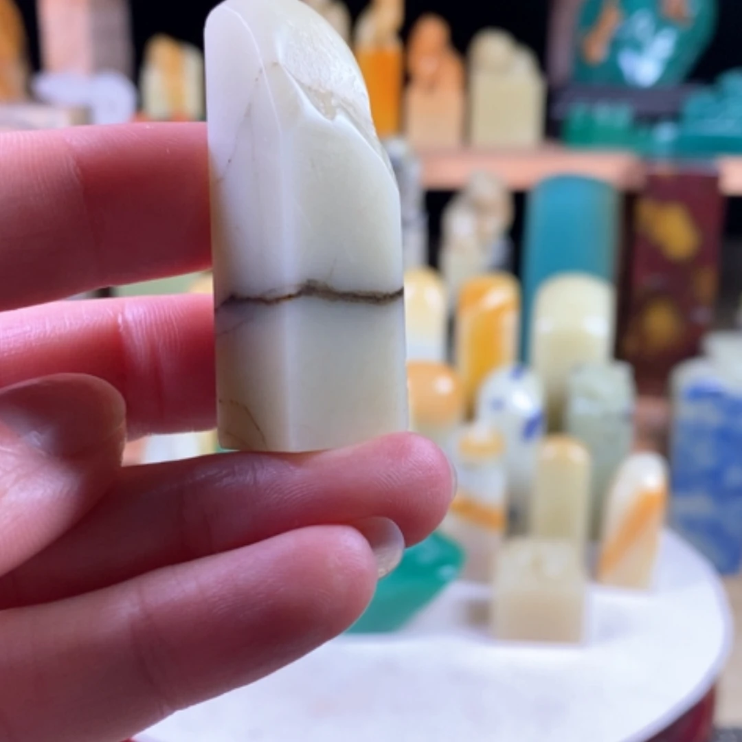 【闪购商品】青田石封门青带树枝纹…………